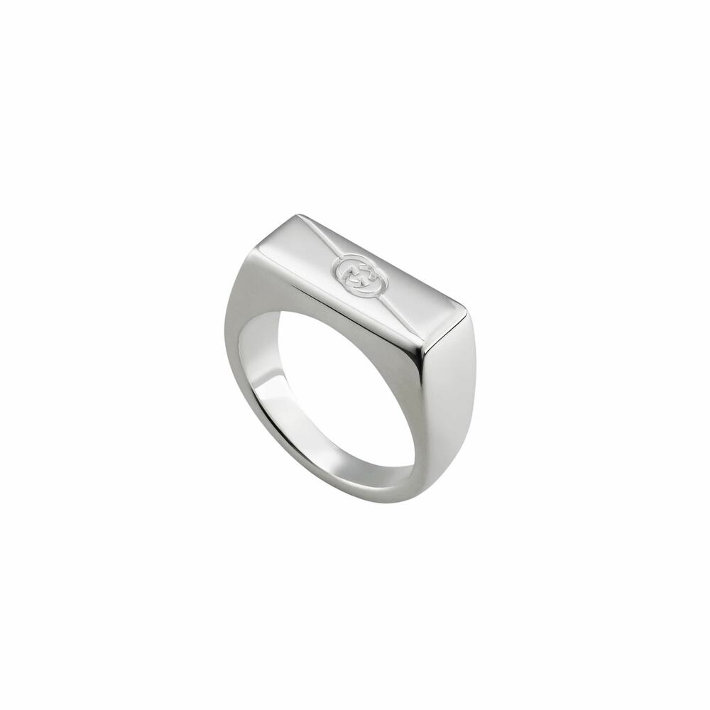 Gucci
Gucci Tag Ring Chevalier, 7.5mm Silver